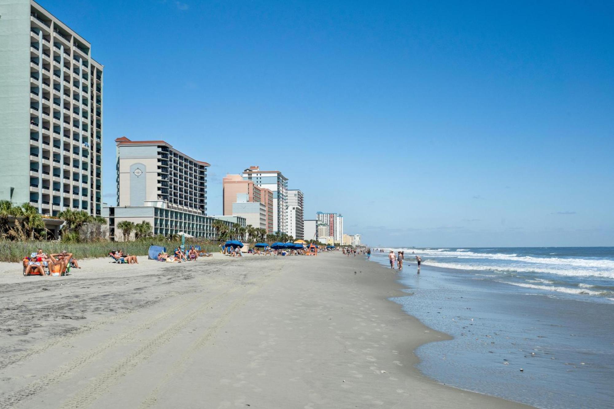 Villa 2501 S Ocean Blvd, 0211 - Ocean Front Sleeps 8 Myrtle Beach Exterior foto